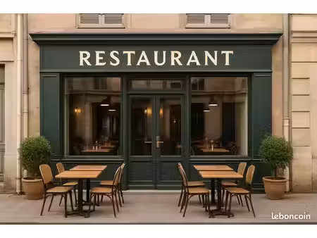 fonds de commerce restauration rapide 35 m²