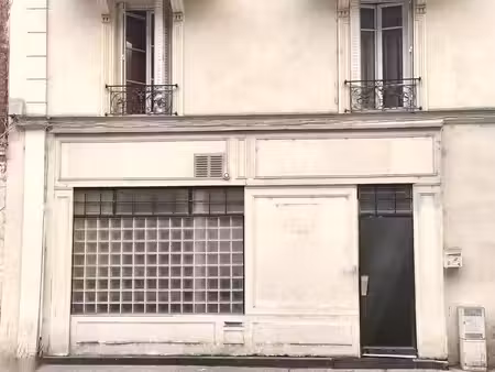 cession droit au bail – local 40 m² + cave – saint-ouen