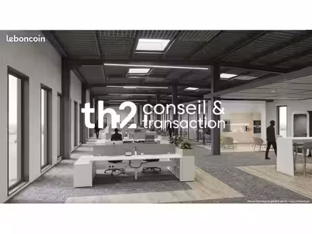 bureaux 1089 m² caen