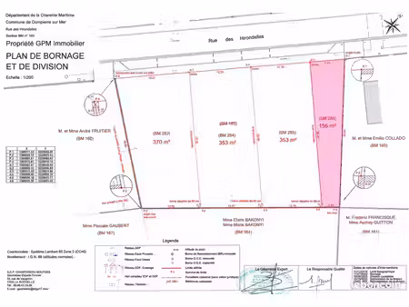 terrain 156 m² avec permis de construire – dompierre-sur-mer – 68 000