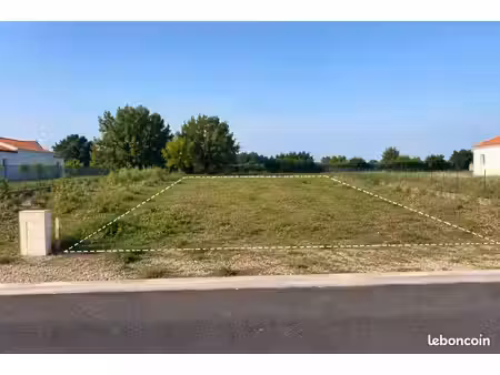 terrain 313 m² nuaille d aunis