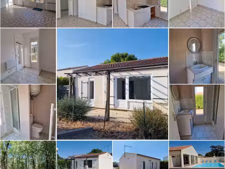 maison 3 pièces dans résidence avec piscine
