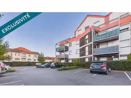 beau 3 pièces avec terrasse et double parking !