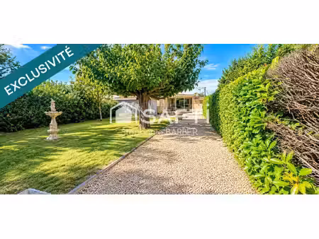 maison plain-pied - 3 chambres - jardin - garage