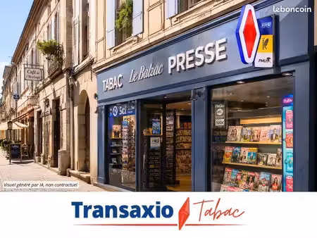 fonds de commerce tabac  presse  fdj 65 m²