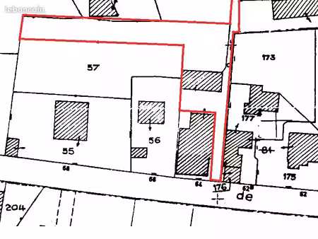 vends terrain 1000m²