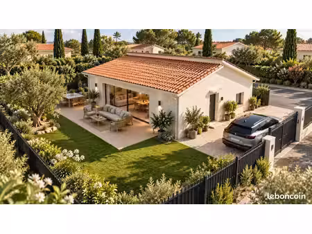 maison neuve plain pied à saint brès sur parcelle de 300m2