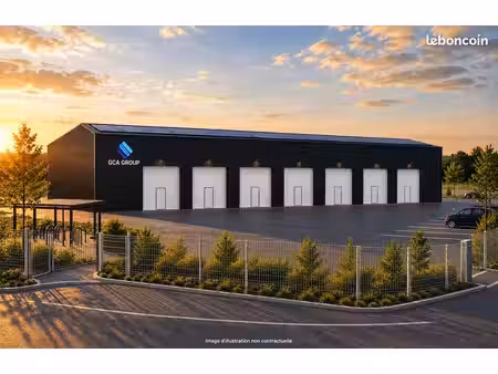 local d'activité neuf et isolé | 120 ou 240 m² | charentilly / tours nord (37390)