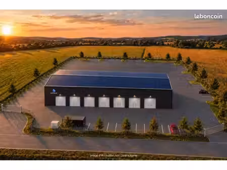 local d'activité neuf et isolé | 120 ou 240 m² | charentilly / tours nord (37390)