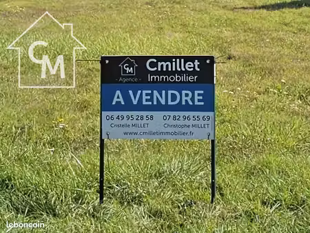 terrain 1235 m² langon