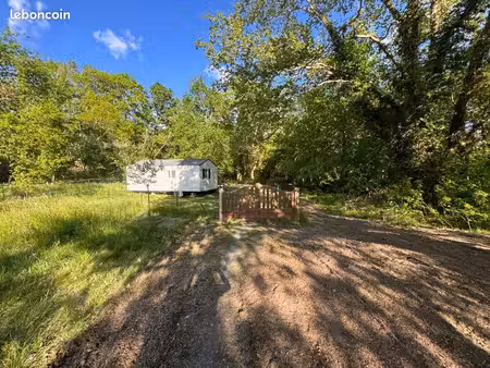 location à l’année – ensemble de 2 mobil-homes – parentis-en-born (40)