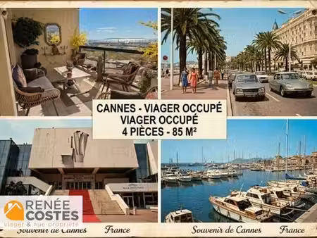 viager occupé - h76 ans - cannes la bocca (06150)