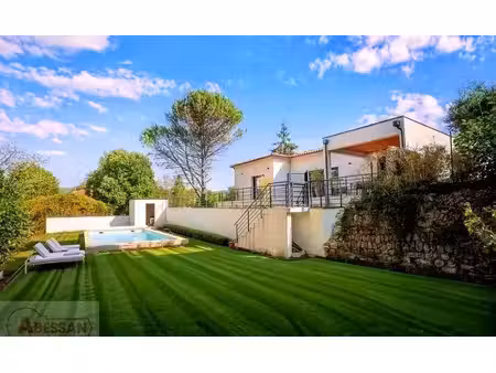 vente villa chambonas  130m² 5 pièces 449 000€ avec piscine