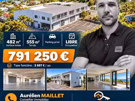 vente immeuble 482 m² à saint joseph (97480)  791 250 €