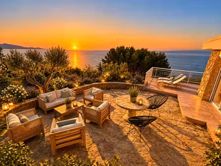 villa avec vue mer panoramique – extension accordée - piscinable
