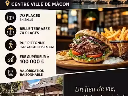 vente locaux professionnels 0 pièces 290 m² à macon (71000)  274 000 €