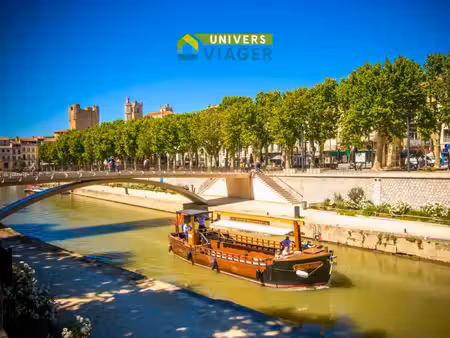 maison en viager occupé à narbonne centre