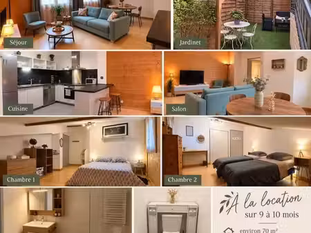 appartement de 70m2 à louer sur val de chaise