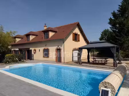 maison à vendre champs sur yonne (89) magnifique propriété de 272 m² 6 chambres piscine te
