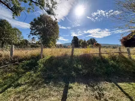 magnifique terrain à bâtir avec vue panoramique imprenable