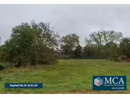 vente terrain 1200 m² à le temple (33680)  119 000 €