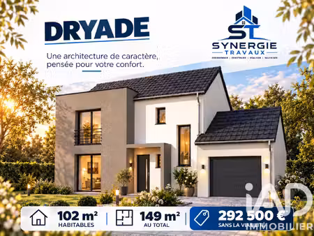 vente terrain à bâtir 880 m²