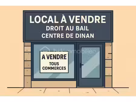 fonds de commerce de 65 m² à dinan