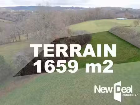 vente terrain 1659 m² à brive-la-gaillarde (19100)  23 000 €