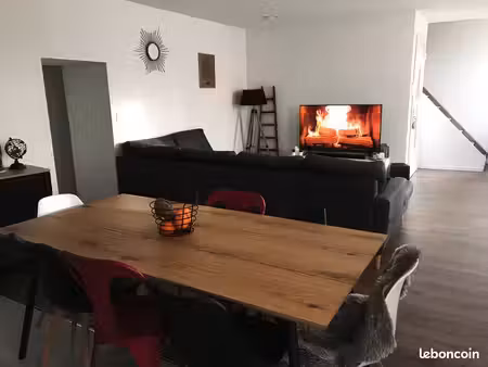 spacieux t3 duplex 130 m² – libre de suite