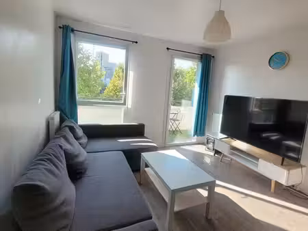 ◊ titre : t2 meublé lumineux 40 m² – quartier croix blanche – proche rer d