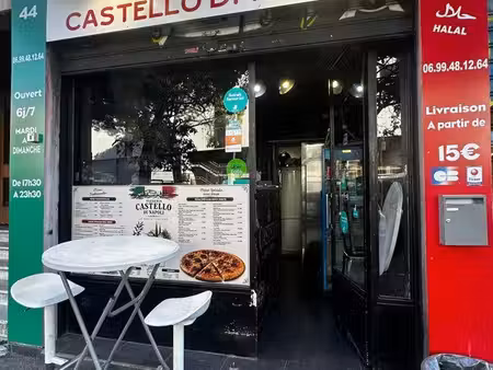 pizzeria à vendre – marseille
