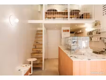 fonds de commerce coffee shop 40m² équipé avec terrasse – marseille vauban
