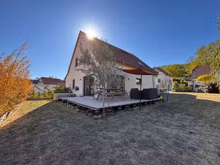 andlau ~ maison contemporaine  sous-sol complet  double garage et jardin
