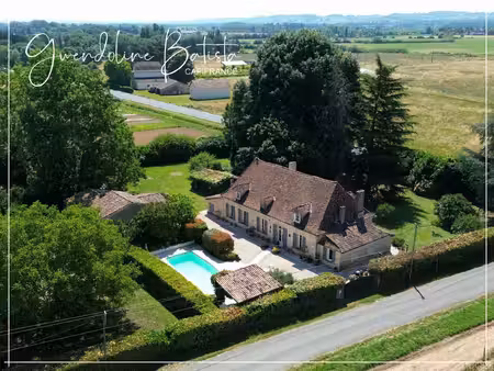 propriété de charme en pierre avec gîte  piscine et parc arboré - lamonzie saint martin (2