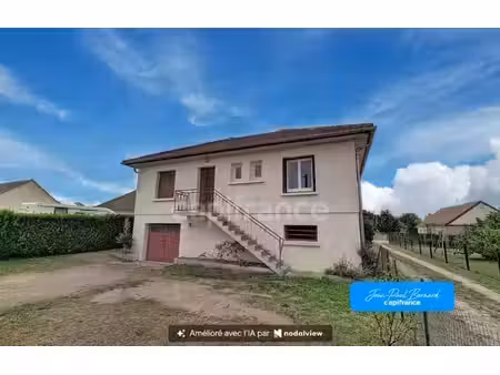 sassenay (71) maison à vendre de 4 pièces sous-sol avec garage terrain d'environ 400 m²