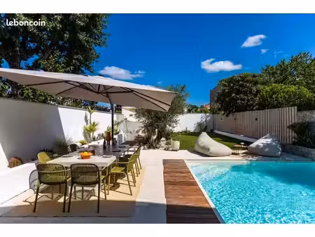 villa d’architecte  esprit méditerranéen – piscine – studio indépendant – sans vis-à-vis –