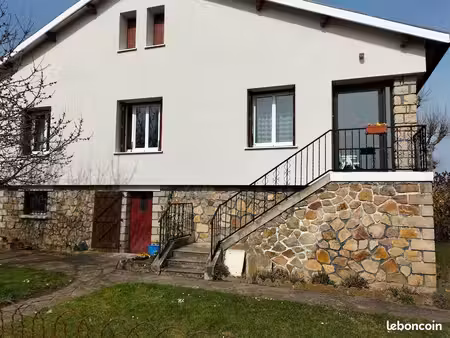 maison sur terrain clos