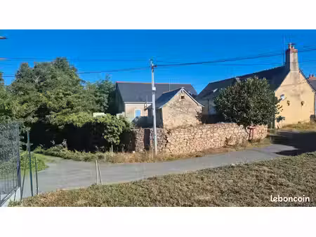 deux maisons en pierres sur beau terrain