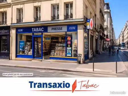 fonds de commerce tabac  presse  fdj 70 m²