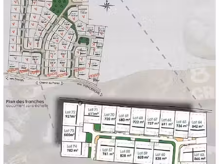 terrain 238 m² craon