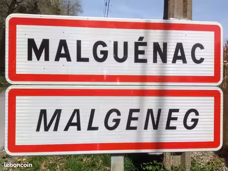 terrain malguenac 580 m2