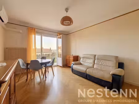 appartement 3 pièces de 68 m² habitables avec balcon et loggia - saint bonnet de mure