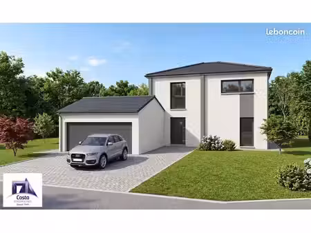 projet de maison sur mesure avec terrain à distroff