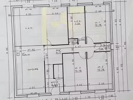 maison individuelle-5 pièces-hagondange ballastière