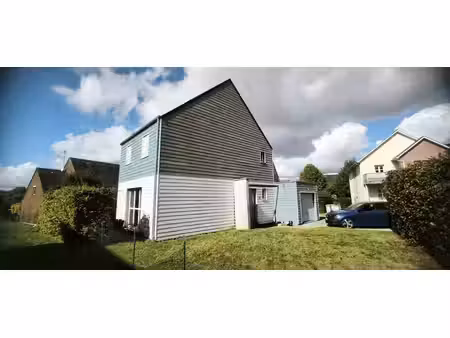 maison ossature bois avec garage et jardin – ymare