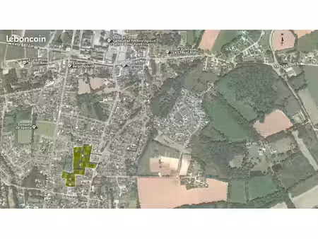 terrain 296 m² sainte anne d auray