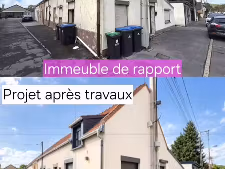 immeuble 124 m² raismes