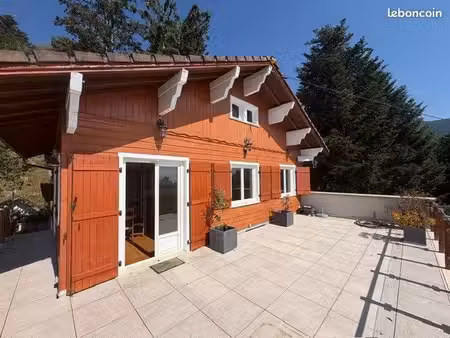 gex - chalet 4 pièces - 189m² - vue mont blanc/lac léman