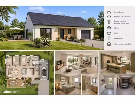 maison 4 pièces 90 m²