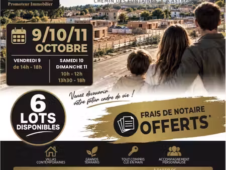 villa neuve t4 – tout compris clé en main – castres